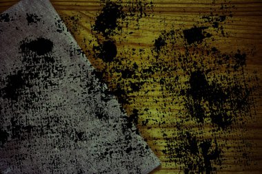 Grunge Ultra turuncu keten kumaş yüzeyi, kitap kapağı örnek, renk örneği mock-up veya Tasarımcısı'nı kullanmak için