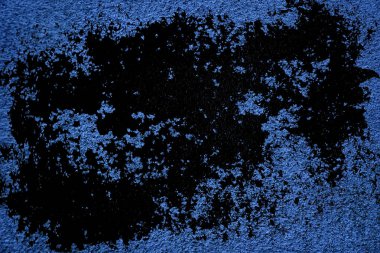 Ultra mavi Çimento-Beton Sanayi doku, taş yüzey kaya arka plan