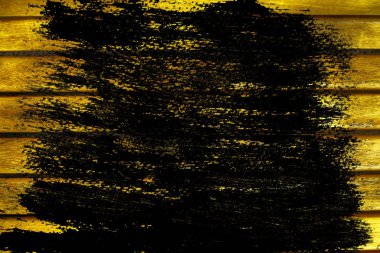 Web sitesi veya mobil cihazlar, tasarım öğesi için tahta doku Ultra sarı ahşap Bank