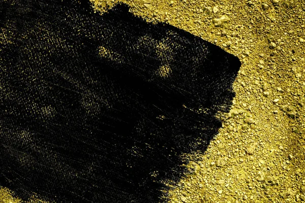 Grunge Ultra amarelo textura do solo, superfície de areia, fundo de pedra, bom para elementos de design — Fotografia de Stock