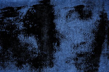 Grunge Ultra mavi keten kumaş yüzeyi, renk örneği, kitap kapağı örnek mock-up veya Tasarımcısı'nı kullanmak için