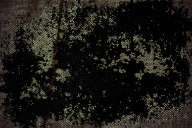 Grunge Ultra turuncu keten kumaş yüzeyi, kitap kapağı örnek, renk örneği mock-up veya Tasarımcısı'nı kullanmak için