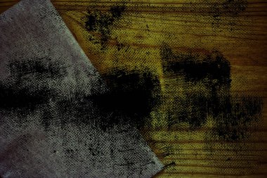 Grunge Ultra turuncu keten kumaş yüzeyi, kitap kapağı örnek, renk örneği mock-up veya Tasarımcısı'nı kullanmak için