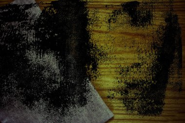 Grunge Ultra turuncu keten kumaş yüzeyi, kitap kapağı örnek, renk örneği mock-up veya Tasarımcısı'nı kullanmak için