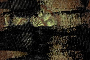 Süslü taş doku, daire rock şekil, web sitesi veya mobil cihazlar için arka plan