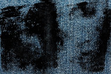 Grunge kirli kot denim arka plan için doku eskimiş