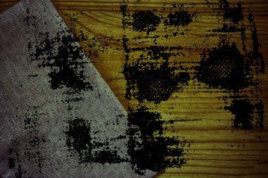 Grunge Ultra turuncu keten kumaş yüzeyi, kitap kapağı örnek, renk örneği mock-up veya Tasarımcısı'nı kullanmak için