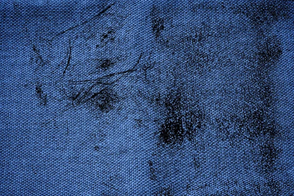 Grunge Ultra blue Linen fabric surface for mock-up or designer use, swatch, book cover sample — Stock Photo, Image