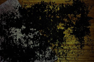 Grunge Ultra turuncu keten kumaş yüzeyi, kitap kapağı örnek, renk örneği mock-up veya Tasarımcısı'nı kullanmak için