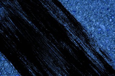 Grunge kirli Ultra mavi zemin dokusu, kum yüzeyi, taş zemin.