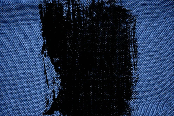 Grunge Ultra blue Superficie del tessuto di lino per mock-up o uso del progettista, campione della copertina del libro — Foto Stock