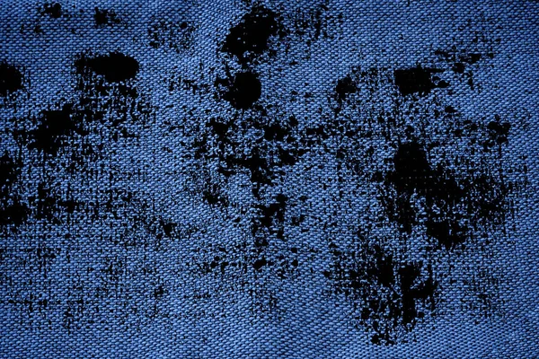 Grunge Ultra azul tecido de linho superfície para uso de mock-up ou designer, relógio, amostra de capa de livro — Fotografia de Stock