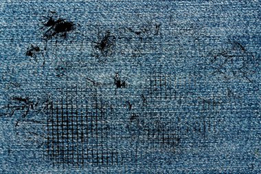 Grunge kirli kot denim arka plan için doku eskimiş.