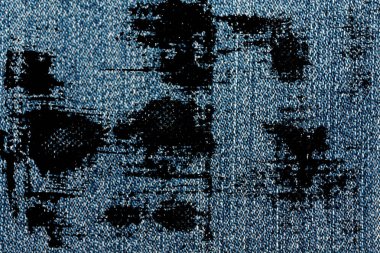 Grunge kirli kot denim arka plan için doku eskimiş