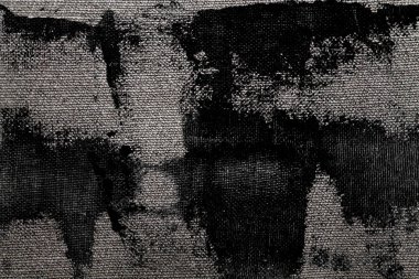 Boş grungy denim detaylı closeup benekli. Vintage gri kot, arka plan için iyi