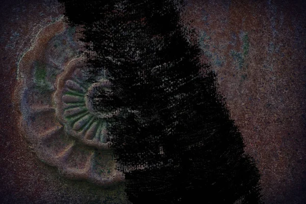 Süslü taş doku, daire rock şekil, web sitesi veya mobil cihazlar için arka plan