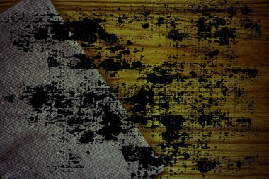 Grunge Ultra turuncu keten kumaş yüzeyi, kitap kapağı örnek, renk örneği mock-up veya Tasarımcısı'nı kullanmak için