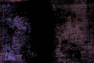 Grunge Ultra mor kartpostal örnek, ahşap masa metin tebrik için ücretsiz boşaltmak ile keten kumaş yüzeyinde