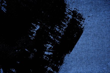 Grunge Ultra mavi keten kumaş yüzeyi, renk örneği, kitap kapağı örnek mock-up veya Tasarımcısı'nı kullanmak için