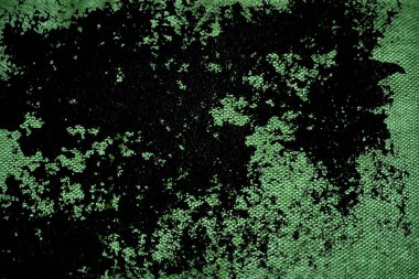 Grunge Ultra yeşil keten kumaş yüzeyi, kitap kapağı örnek, renk örneği mock-up veya Tasarımcısı'nı kullanmak için