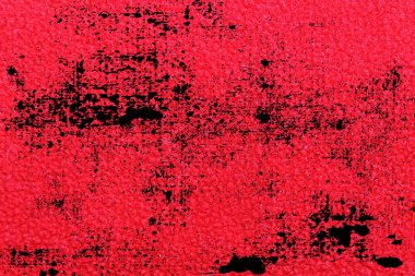 Doku veya arka plan grunge kumaş kırmızı boyalı