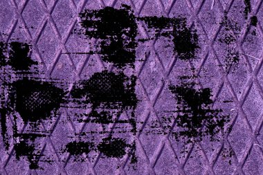 Kirli grunge doku Ultra mor paslanmaz çelik, demir amaç tasarımcı için kullanın.