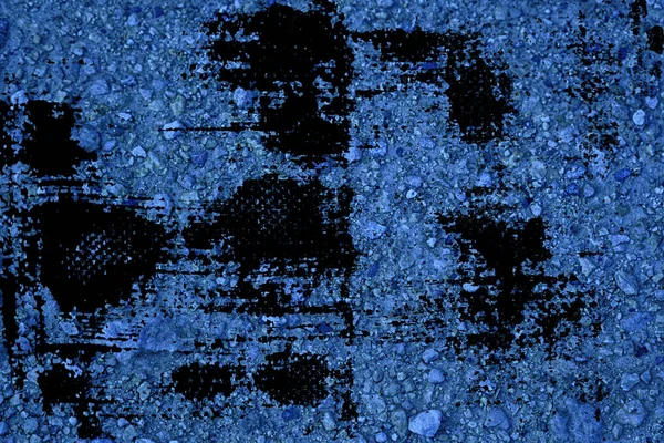 Grunge kirli Ultra mavi zemin dokusu, kum yüzeyi, taş zemin.