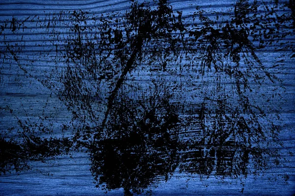 Grunge sujo Ultra azul Textura de madeira, superfície da placa de corte para elementos de design — Fotografia de Stock