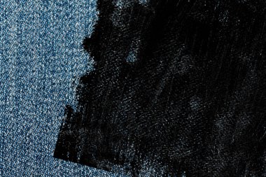 Grunge kirli kot denim arka plan için doku eskimiş