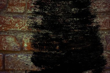 Doku, çimento arka plan web siteniz veya mobil cihazlar için Grunge tuğla duvar