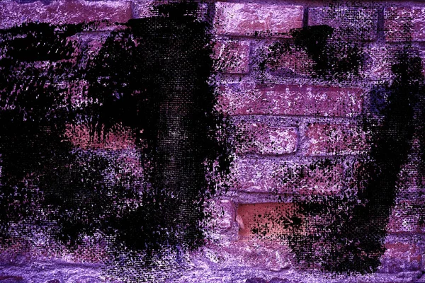 Grunge dirty Ultra purple Brick wall texture, cement background for web site or mobile devices