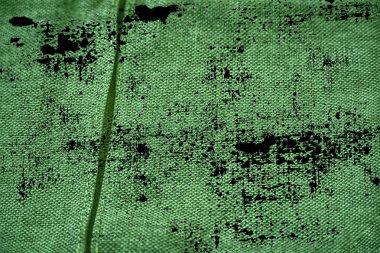 Grunge Ultra yeşil keten kumaş yüzeyi, kitap kapağı örnek, renk örneği mock-up veya Tasarımcısı'nı kullanmak için