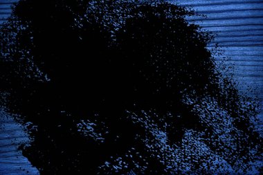 Tahta yüzey tasarım öğeleri için kesme kirli Ultra mavi ahşap doku,