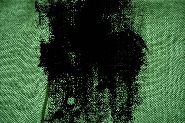 Grunge Ultra yeşil keten kumaş yüzeyi, kitap kapağı örnek, renk örneği mock-up veya Tasarımcısı'nı kullanmak için