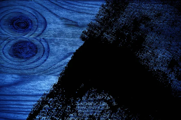 Tahta yüzey tasarım öğeleri için kesme ultra mavi ahşap doku — Stok fotoğraf