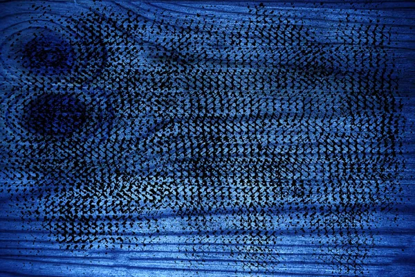 Textura de madeira azul ultra, superfície de placa de corte para elementos de design — Fotografia de Stock