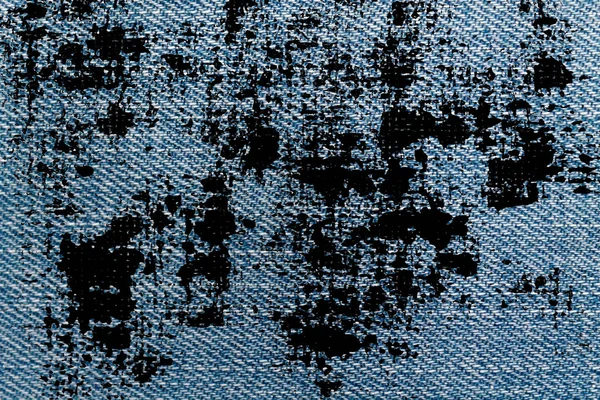 Mavi Jeans makro doku denim arka plan için kirli.