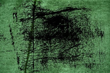 Grunge Ultra yeşil keten kumaş yüzeyi, kitap kapağı örnek, renk örneği mock-up veya Tasarımcısı'nı kullanmak için