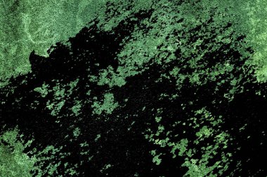 Kirli Ultra Yeşil Beton Çimento doku, taş yüzey kaya arka plan