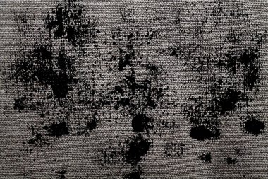 Boş grungy denim detaylı closeup benekli. Vintage gri kot, arka plan için iyi