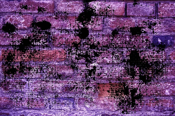 Grunge dirty Ultra purple Brick wall texture, cement background for web site or mobile devices