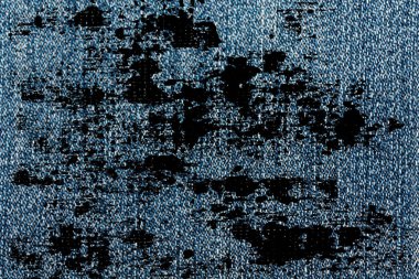 Grunge kirli kot denim arka plan için doku eskimiş