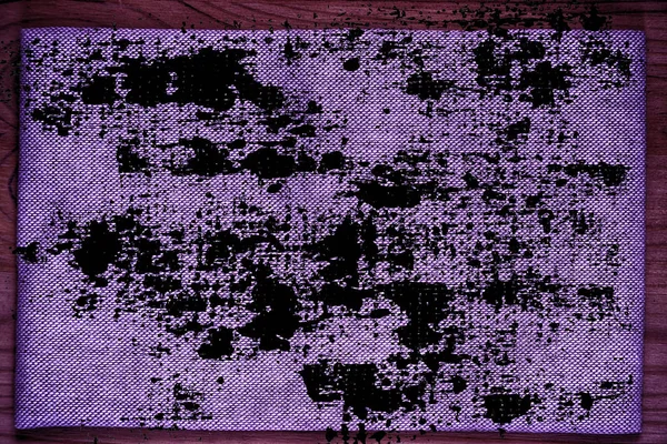 Superficie de tela de lino ultra púrpura para uso de maqueta o diseñador, muestra de cubierta de libro, muestra —  Fotos de Stock