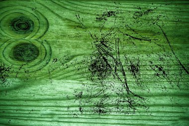 Kirli grunge Ultra yeşil ahşap doku, tasarım öğeleri için kesme tahtası yüzeyi