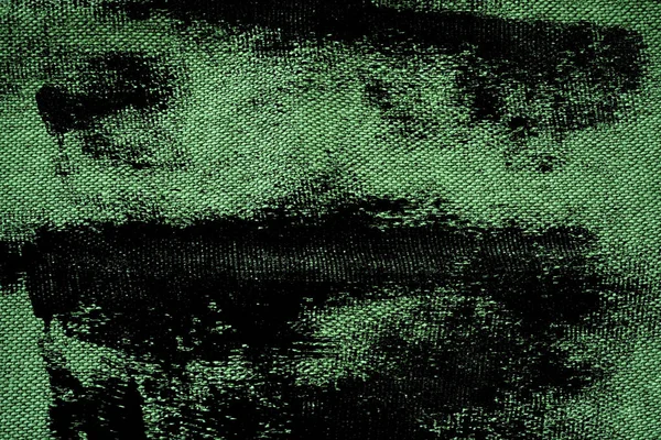 Grunge Ultra зеленая льняная ткань поверхности для макета или дизайнера использования, образцы, образец обложки книги — стоковое фото