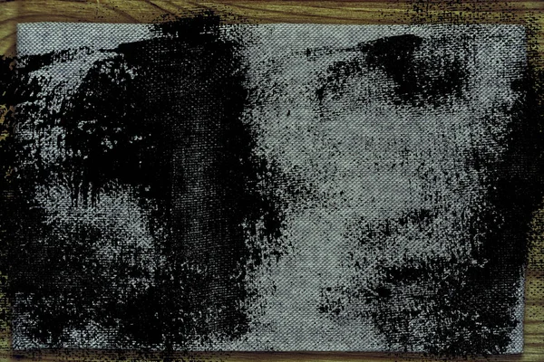 Grunge linnen stof oppervlak voor mock-up of ontwerper gebruikt, boek cover monster, staal — Stockfoto