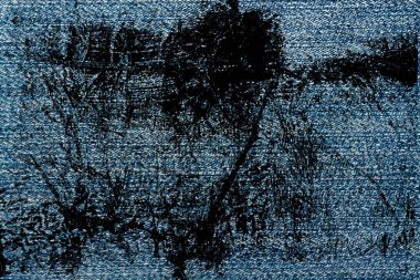 Grunge kirli kot denim arka plan için doku eskimiş.