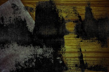 Grunge Ultra turuncu keten kumaş yüzeyi, kitap kapağı örnek, renk örneği mock-up veya Tasarımcısı'nı kullanmak için