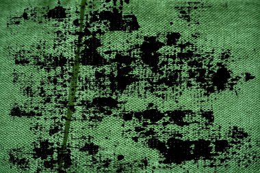 Grunge Ultra yeşil keten kumaş yüzeyi, kitap kapağı örnek, renk örneği mock-up veya Tasarımcısı'nı kullanmak için