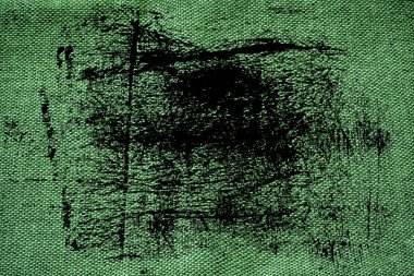 Grunge Ultra yeşil keten kumaş yüzeyi, renk örneği, kitap kapağı örnek mock-up veya Tasarımcısı'nı kullanmak için